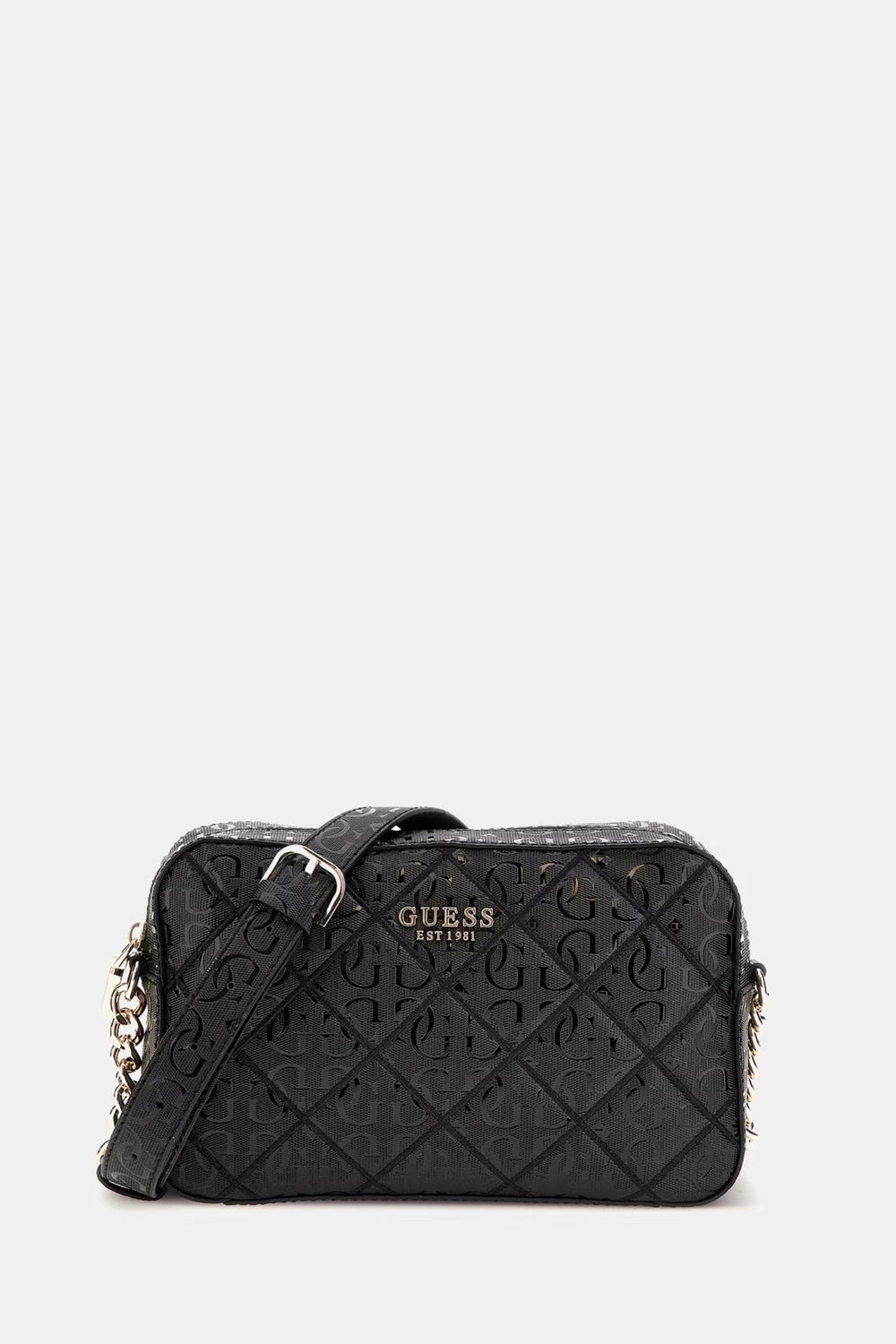 Geanta Dama GUESS de umar cu bareta ajustabila DE UMAR GUESS Negru ONE 190231728078