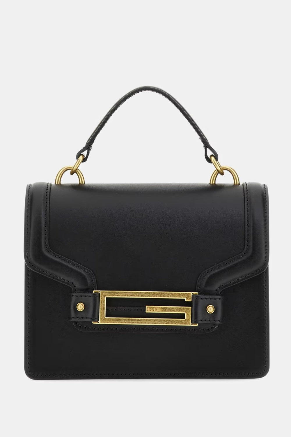 Geanta Dama  GUESS Din Piele Naturala De Mana GENTI GUESS Negru ONE 7622336330656