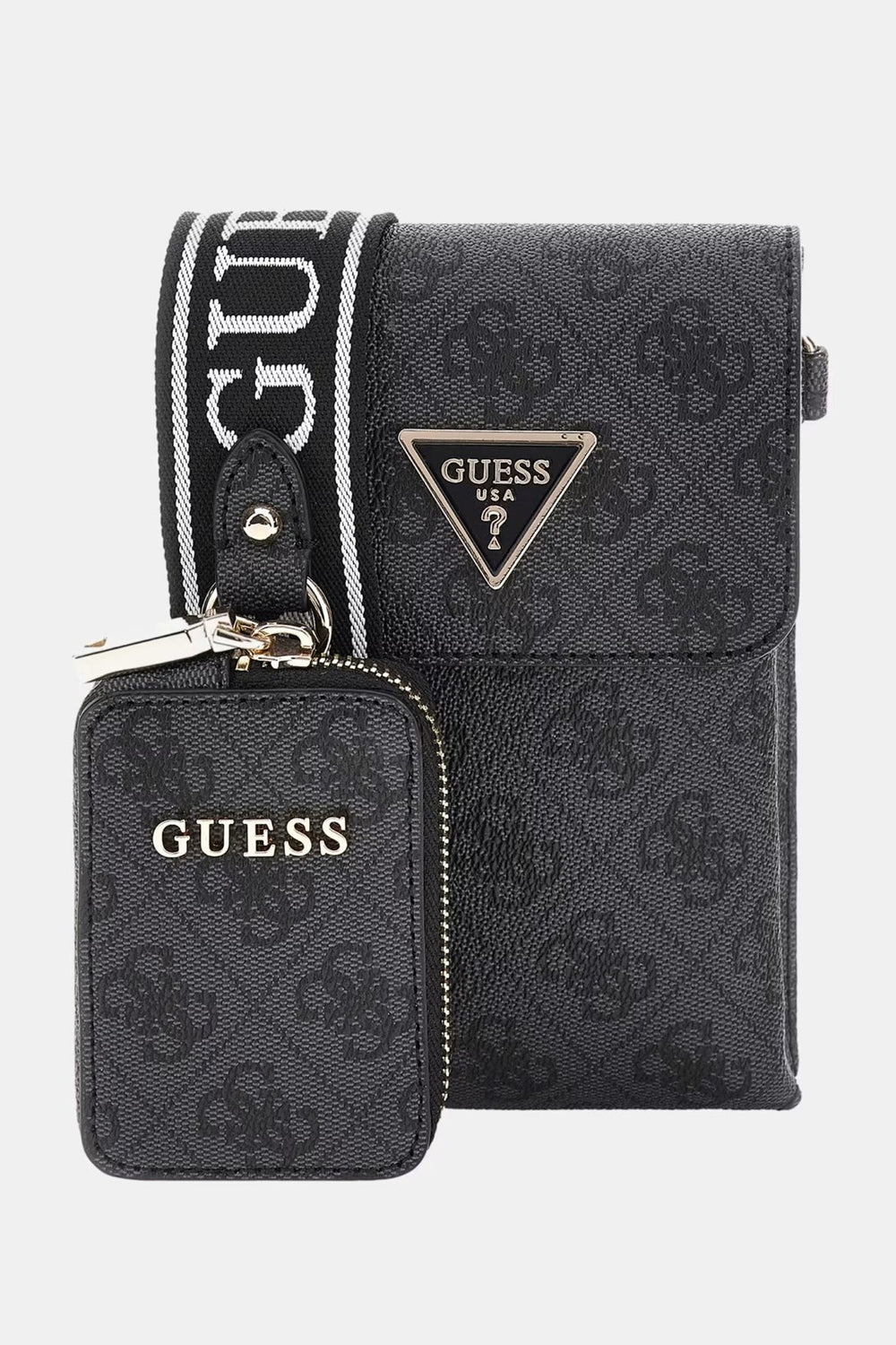 Geanta De Dama GUESS Pentru Telefon GENTI GUESS Gri ONE 190231793397