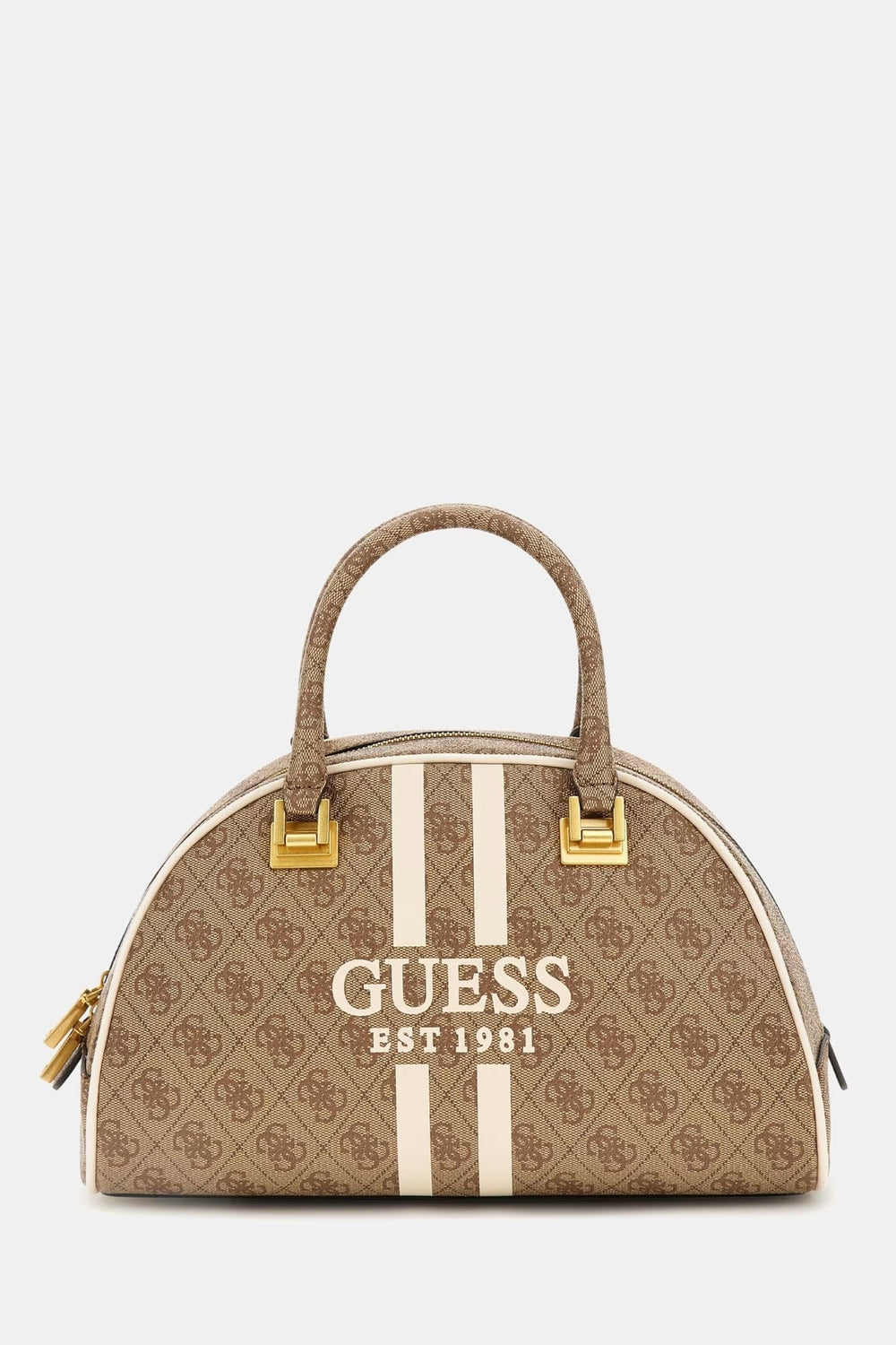 Geanta Dama GUESS de mana cu fermoar DE MANA GUESS Maro ONE 190231733782