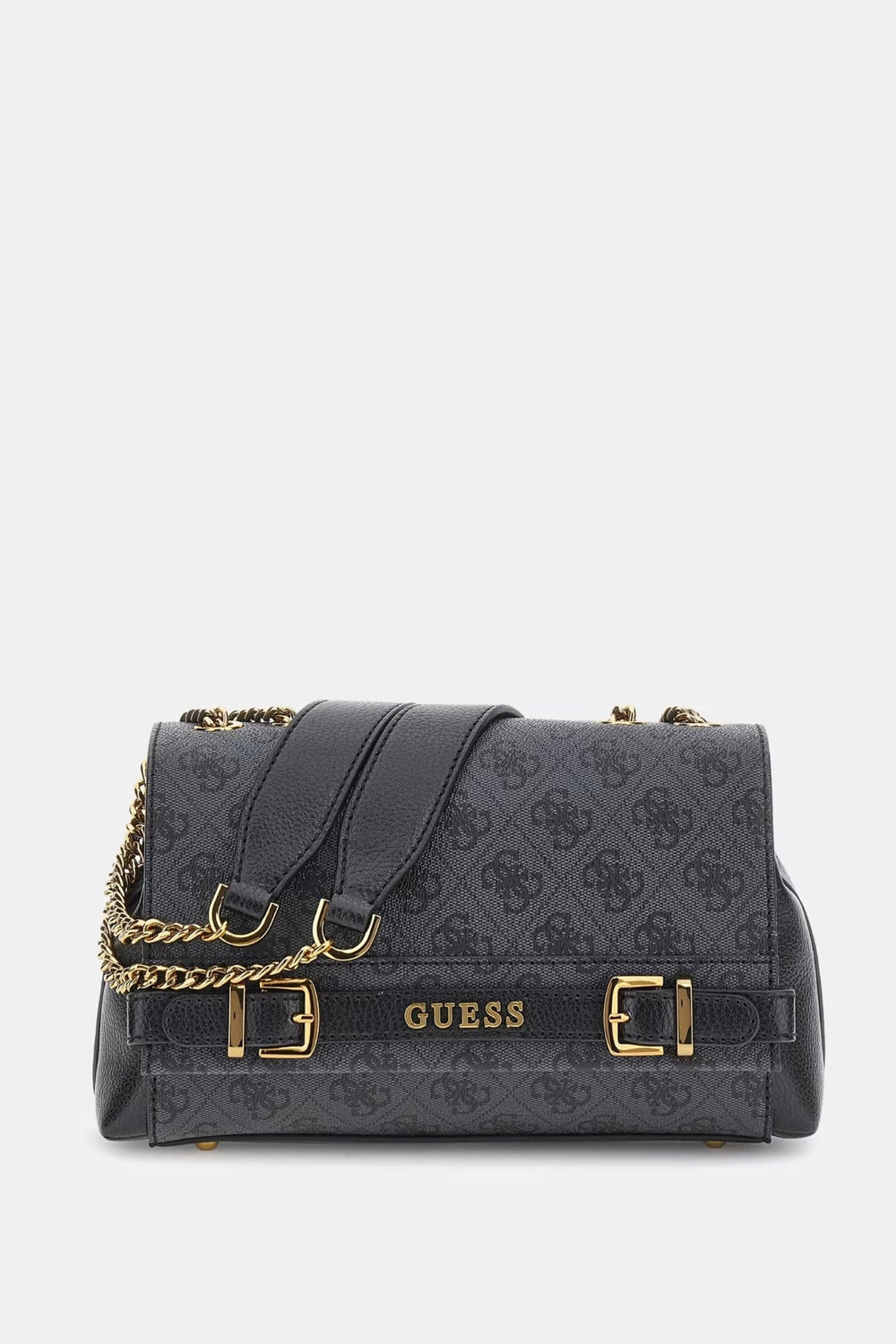 Geanta GUESS crossbody cu logo GENTI GUESS Gri ONE 190231764069