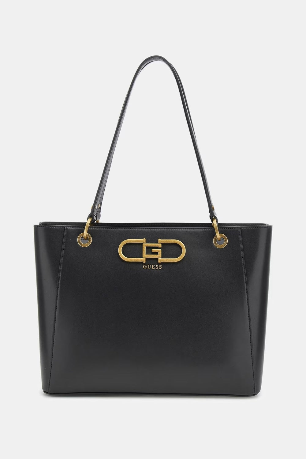 Geanta GUESS de mana cu logo GENTI GUESS Negru ONE 190231757030