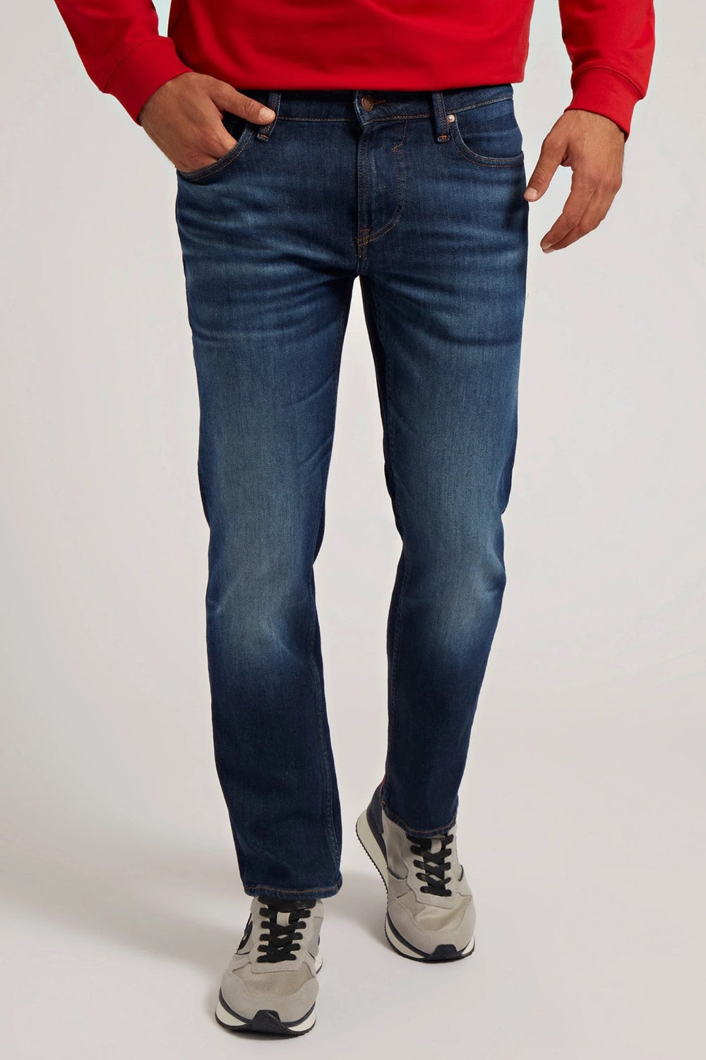 Pantaloni Denim GUESS UB10M2YAN2D4Q41 PANTALONI DENIM GUESS Albastru 29 7621826300872