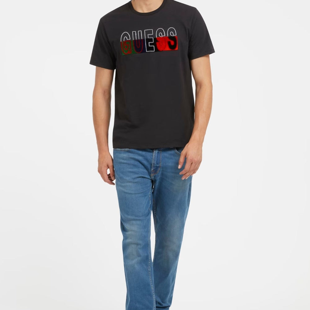 
                      
                        Tricou GUESS cu logo si guler rotund din bumbac IMBRACAMINTE GUESS   
                      
                    