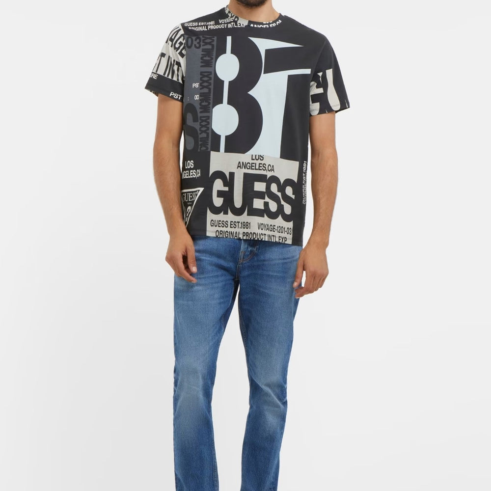 
                      
                        Tricou GUESS cu guler rotund din bumbac IMBRACAMINTE GUESS   
                      
                    