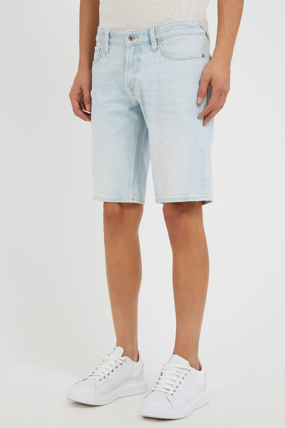 Pantaloni Scurti GUESS UB10M3GD01D4T9F PANTALONI SCURTI GUESS Albastru 29 7.6217E+12