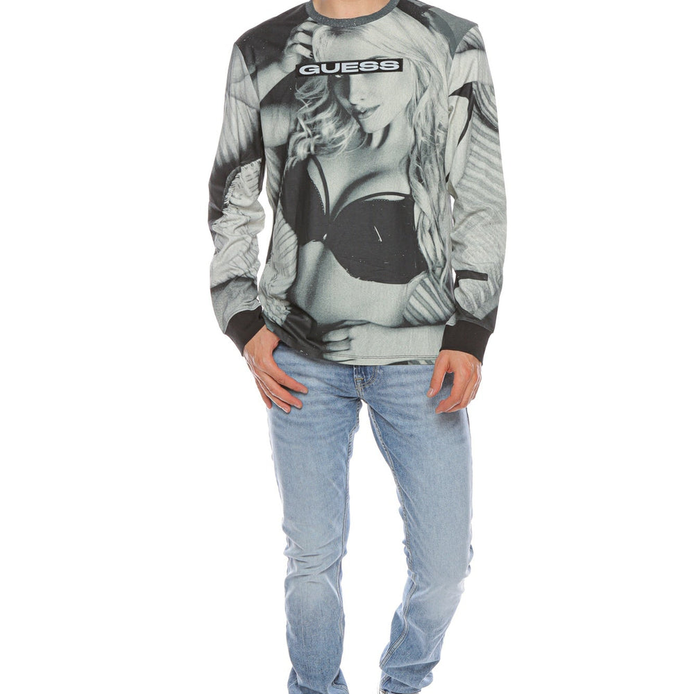 
                      
                        Bluza GUESS cu maneca lunga cu imprimeu femeie BLUZE GUESS   
                      
                    