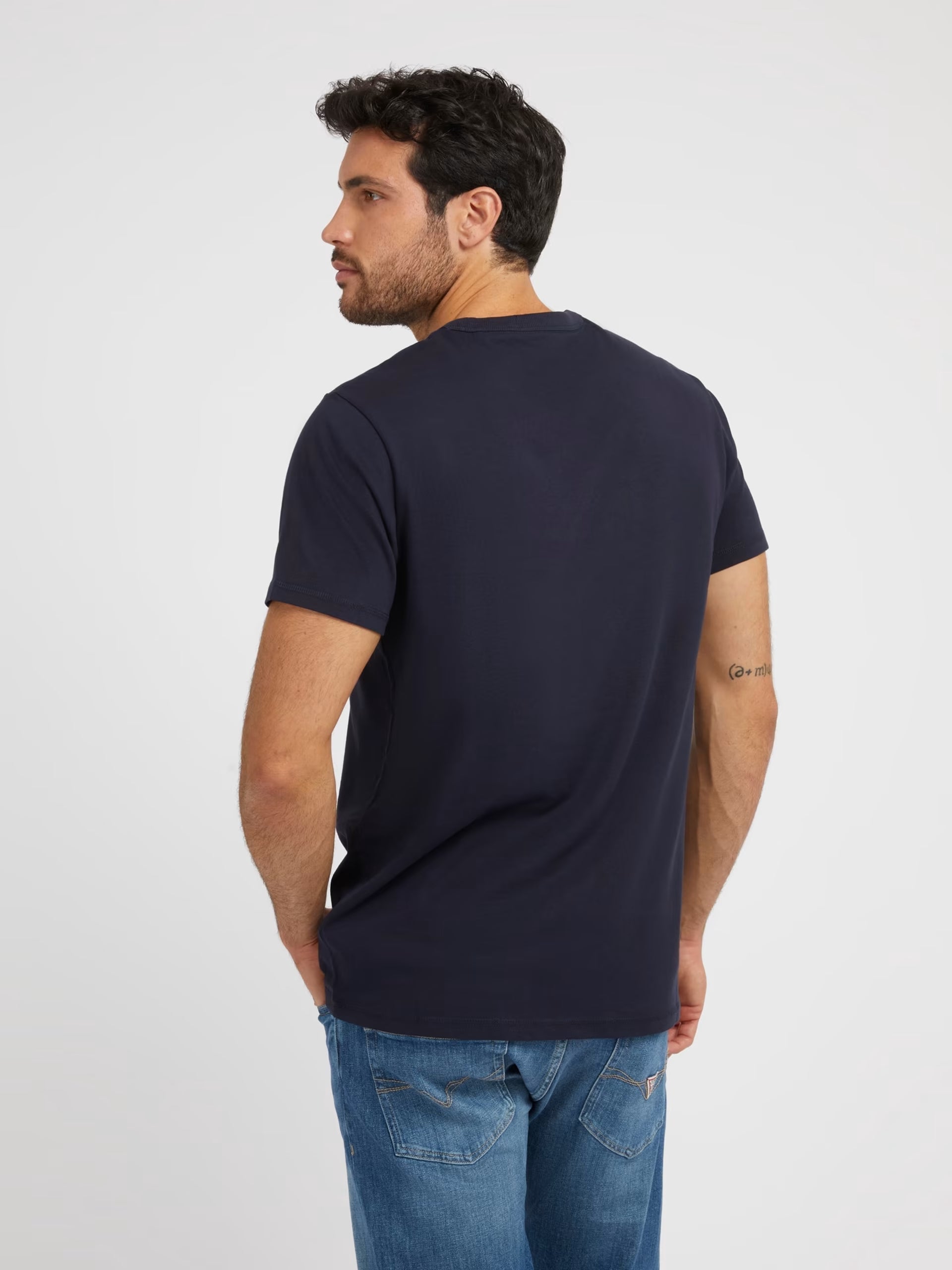 Tricou Barbati GUESS cu logo mare TRICOURI GUESS   