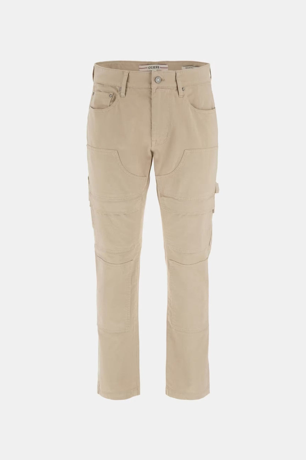 Pantaloni GUESS Barbati Stil Cargo Cu Buzunare Laterale Si Talie Medie IMBRACAMINTE GUESS   