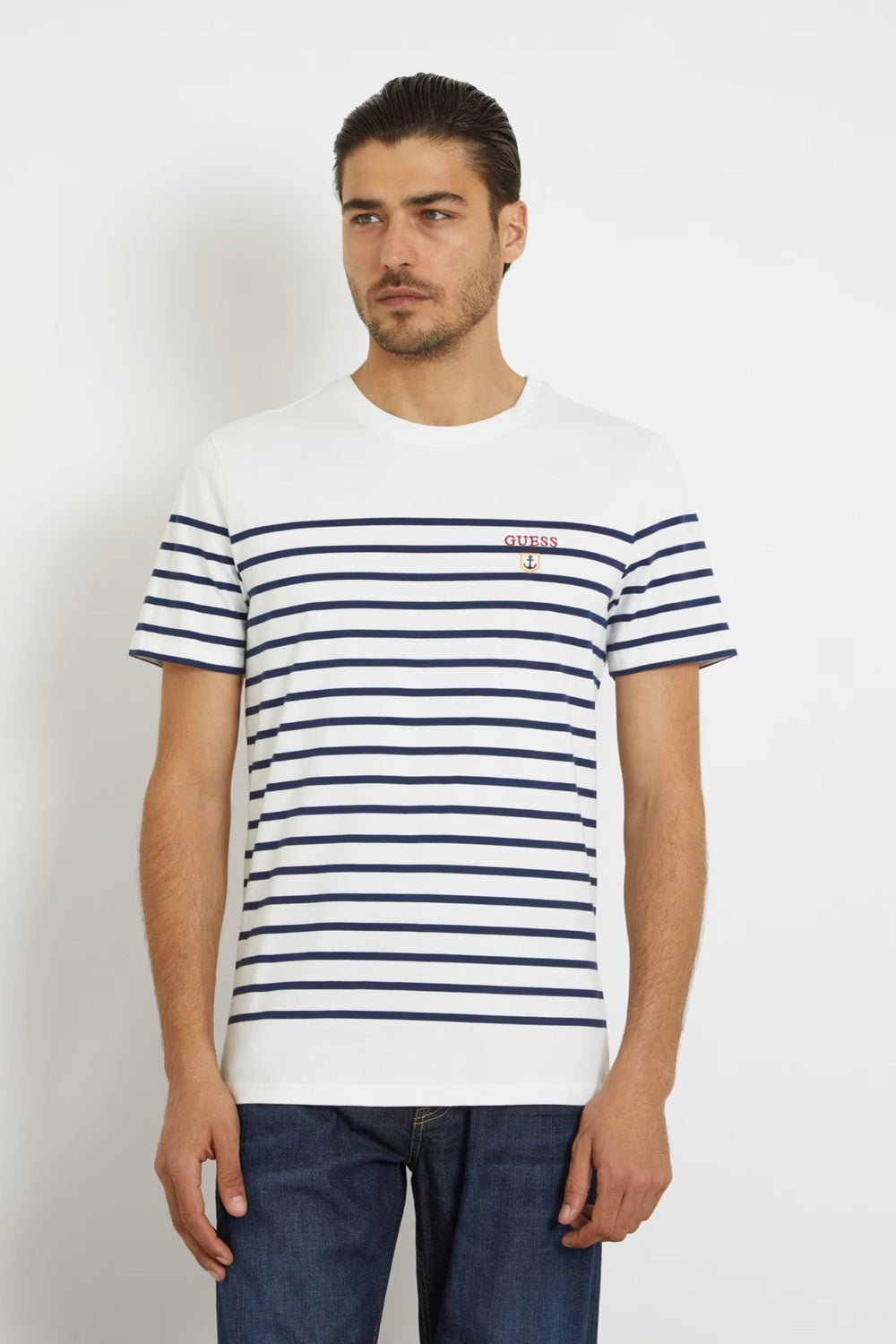 Tricou GUESS Barbati In Dungi IMBRACAMINTE GUESS Albastru XS 762610121702