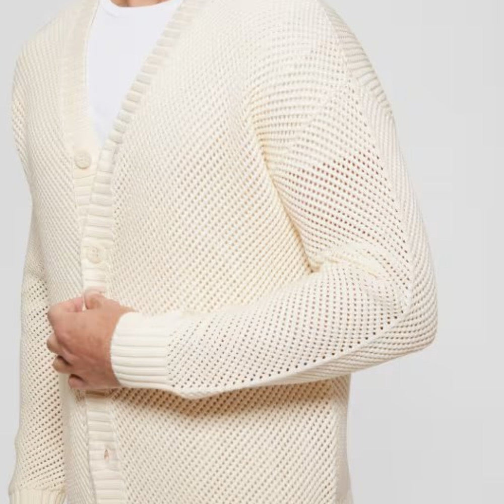 
                      
                        Cardigan GUESS De Barbati Cu Model Gaurit Si Nasturi Centrali IMBRACAMINTE GUESS   
                      
                    