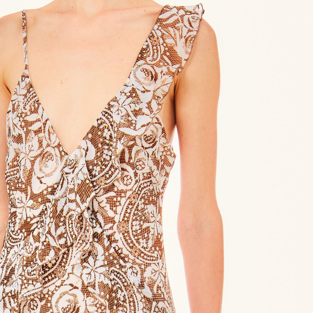 
                      
                        Rochie LIU JO cu dantela si print floral IMBRACAMINTE LIU JO   
                      
                    