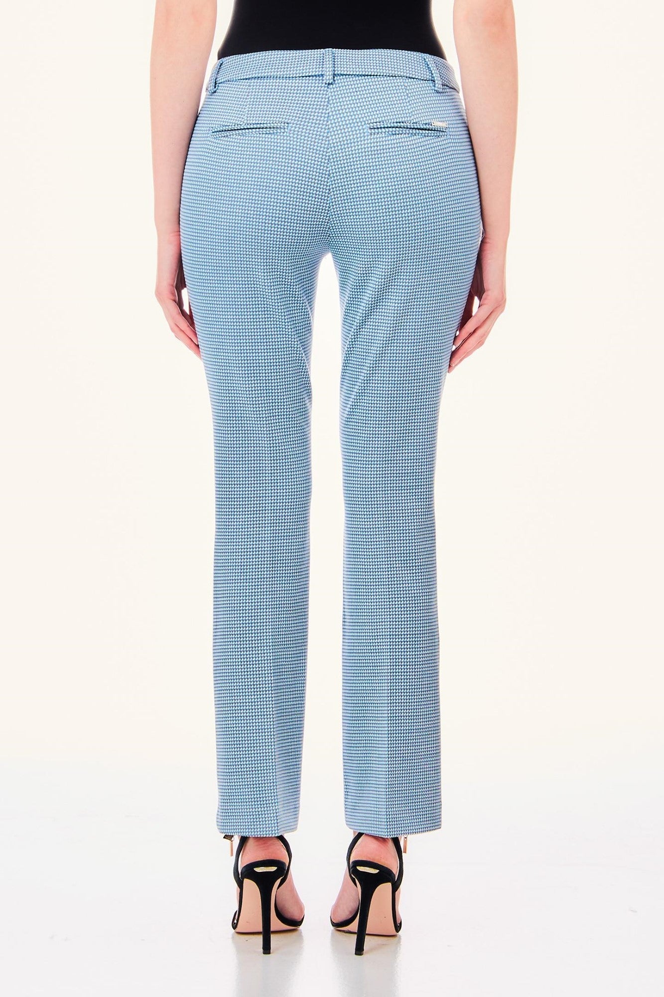 Pantaloni LIU JO albastrii IMBRACAMINTE LIU JO   