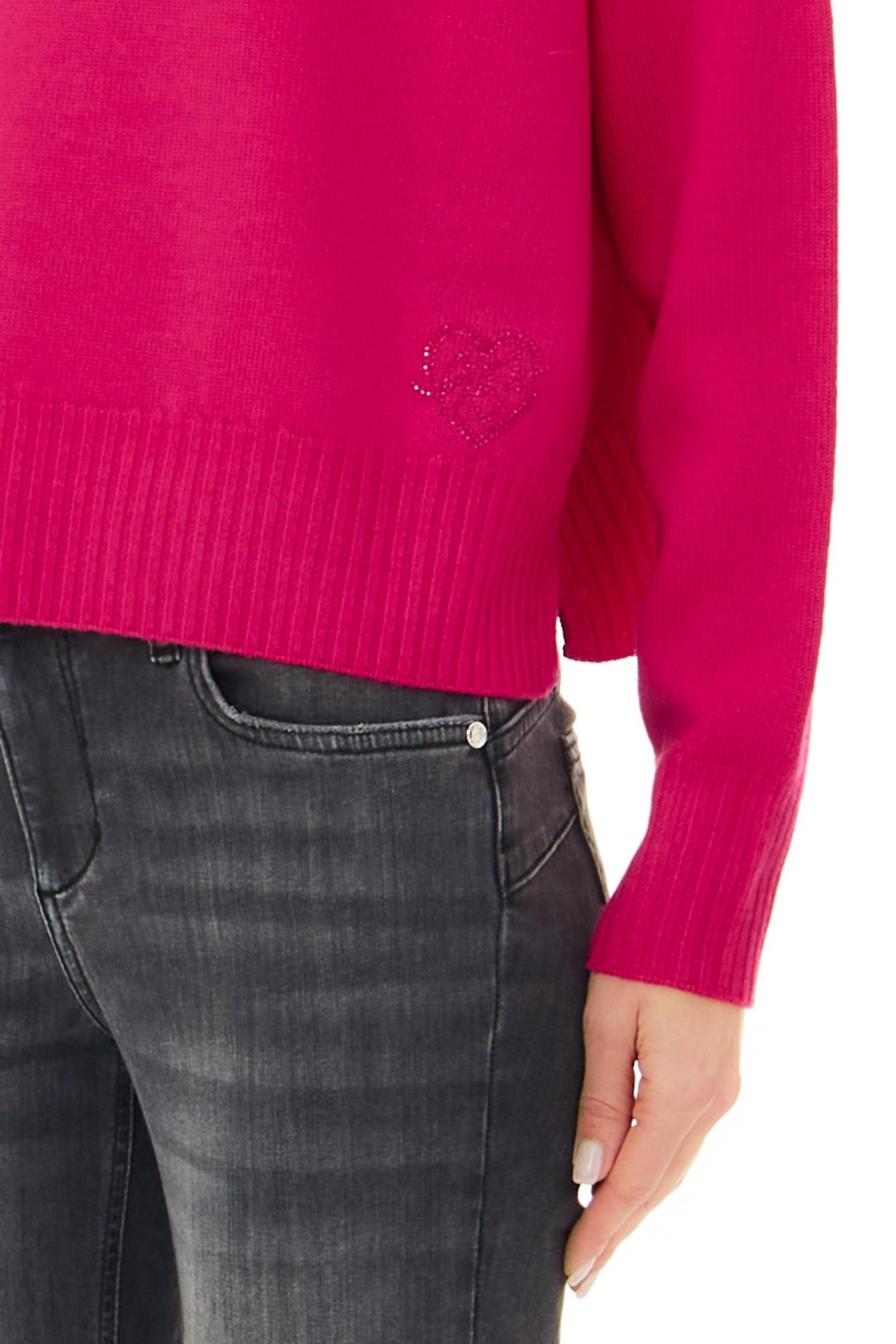 Pulover Dama LIU JO cu maneci lungi TRICOTAJE SI PULOVERE LIU JO   