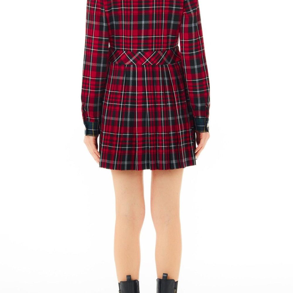 
                      
                        Rochie LIU JO cu maneca lunga print carouri si inchidere cu nasturi IMBRACAMINTE LIU JO   
                      
                    