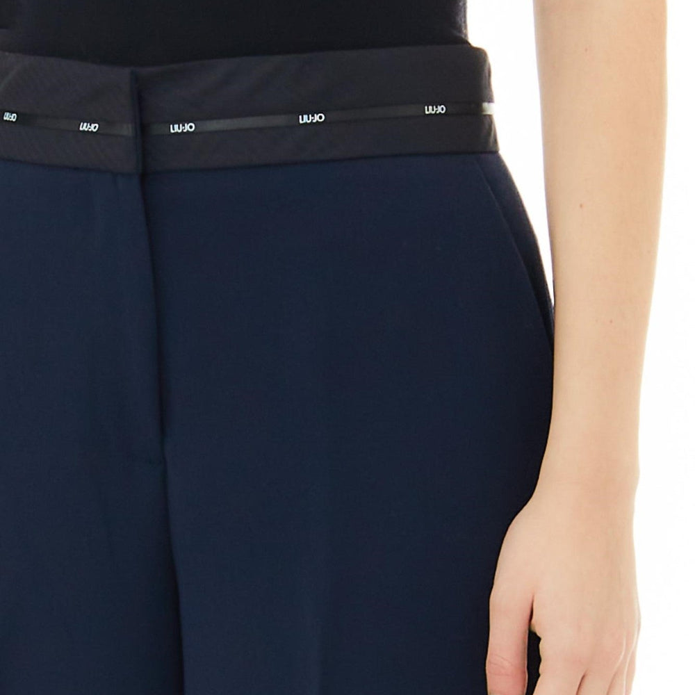 
                      
                        Pantaloni DAMA LIU JO cu talie inalta IMBRACAMINTE LIU JO   
                      
                    