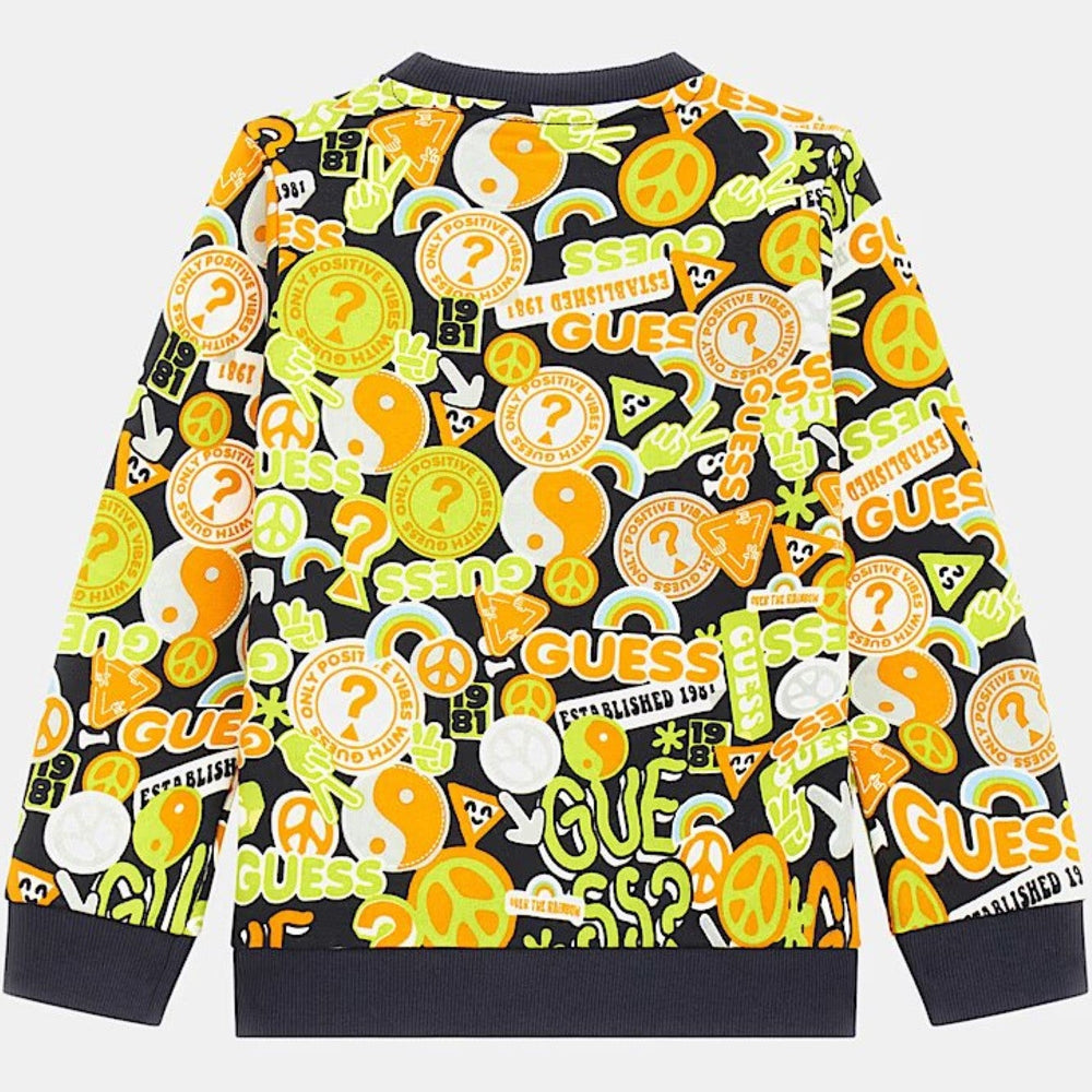 
                      
                        Bluza GUESS KIDS cu print IMBRACAMINTE GUESS KIDS   
                      
                    