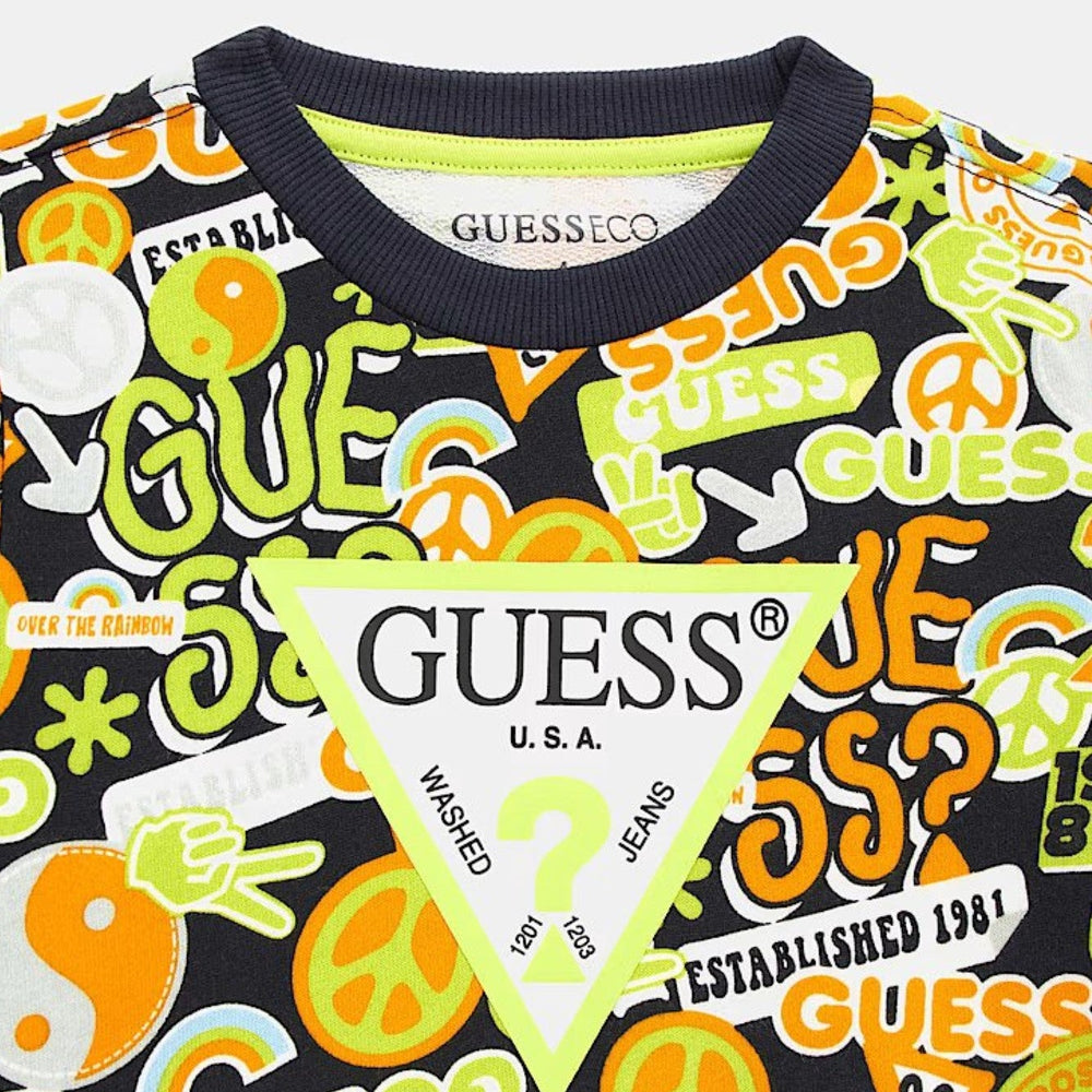 
                      
                        Bluza GUESS KIDS cu print IMBRACAMINTE GUESS KIDS   
                      
                    