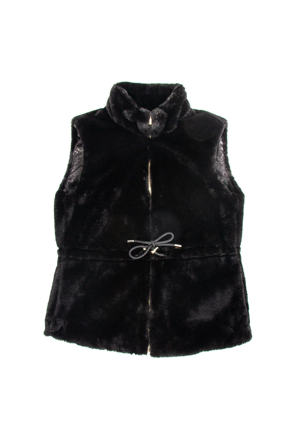 Vesta DAMA GUESS cu fermoar si cordon in talie IMBRACAMINTE GUESS Negru XS 7621701328939