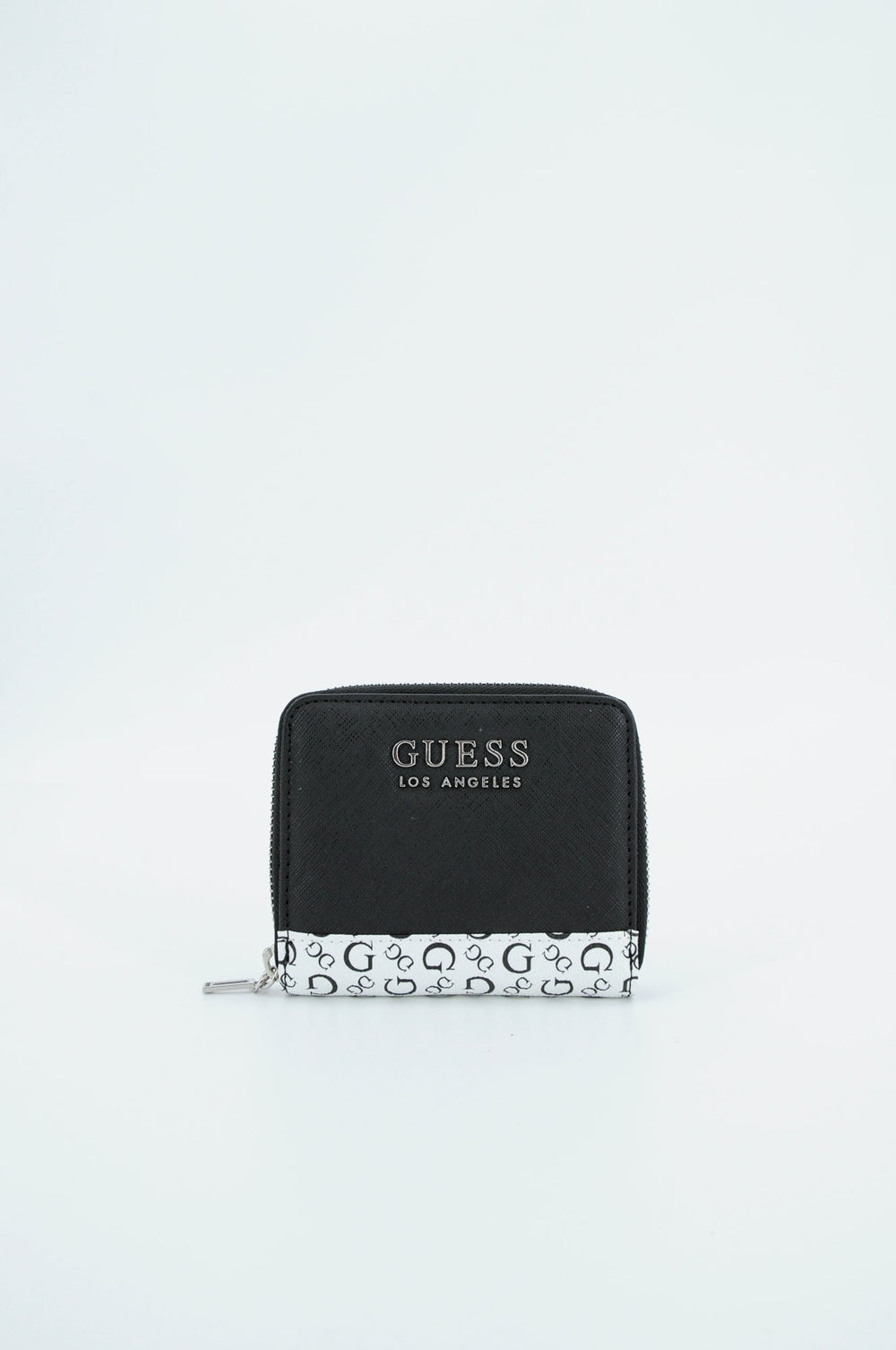 Portofel Dama GUESS cu logo metalic ACCESORII GUESS Negru ONE 190231743910