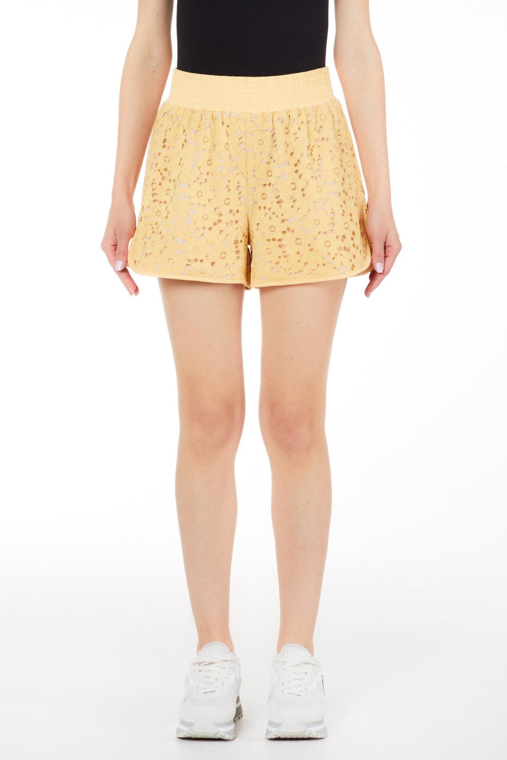 Pantaloni Scurti LIU JO UB10TA3217J6587 PANTALONI SCURTI LIU JO Galben XS 8057590971380