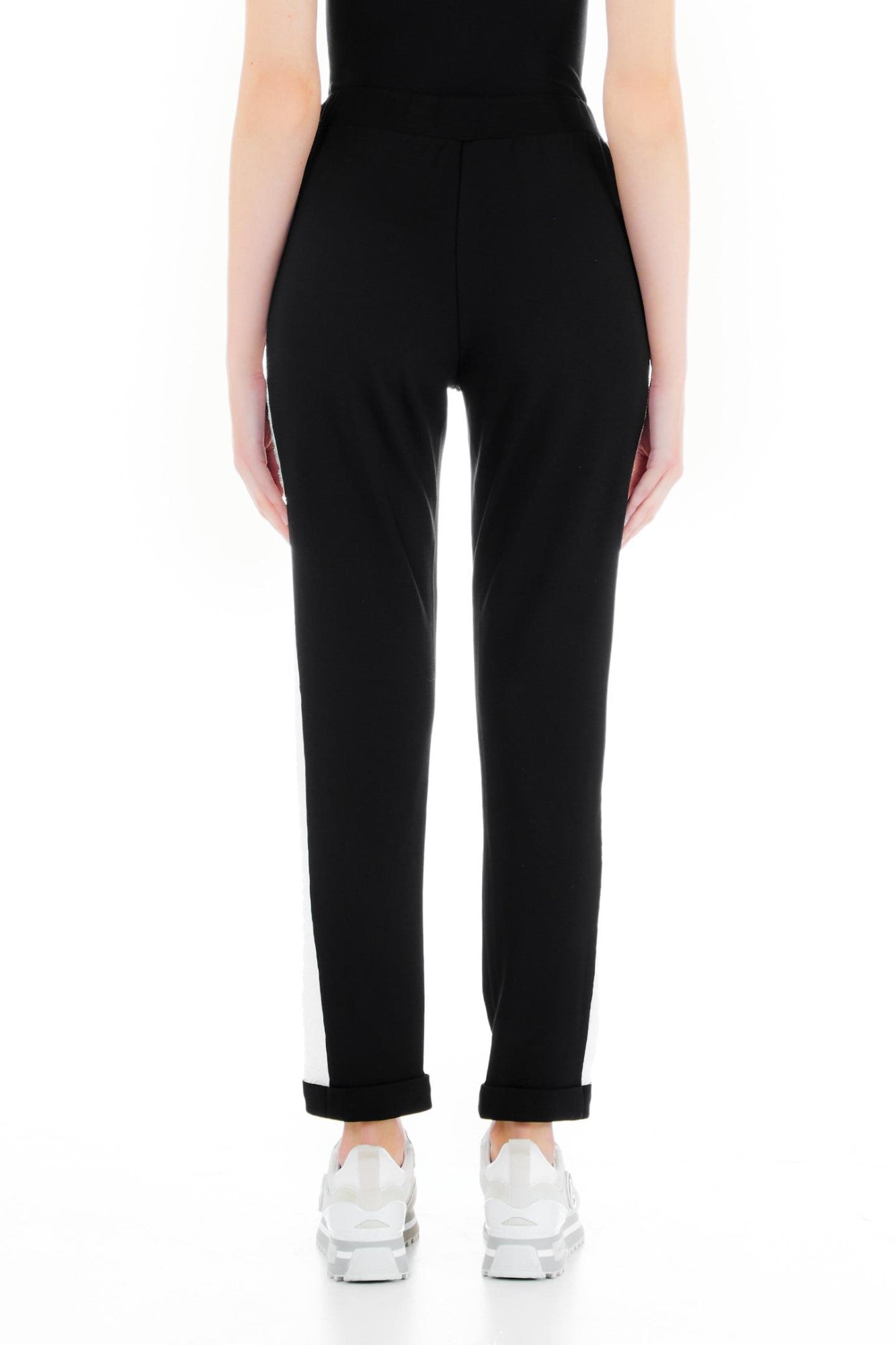 Pantaloni LIU JO de dama sport cu siret IMBRACAMINTE LIU JO   