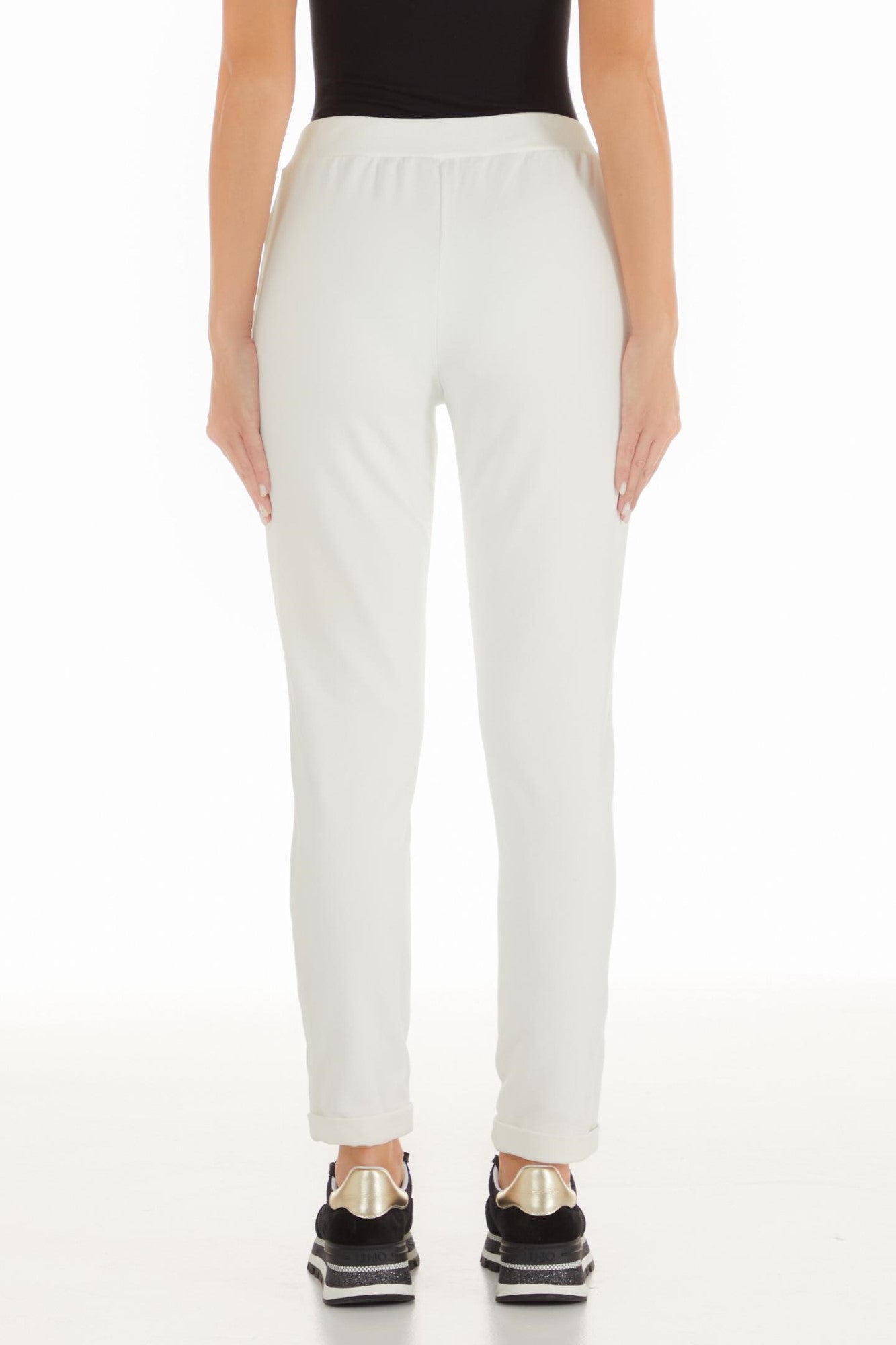 Pantaloni DAMA LIU JO cu siret IMBRACAMINTE LIU JO   