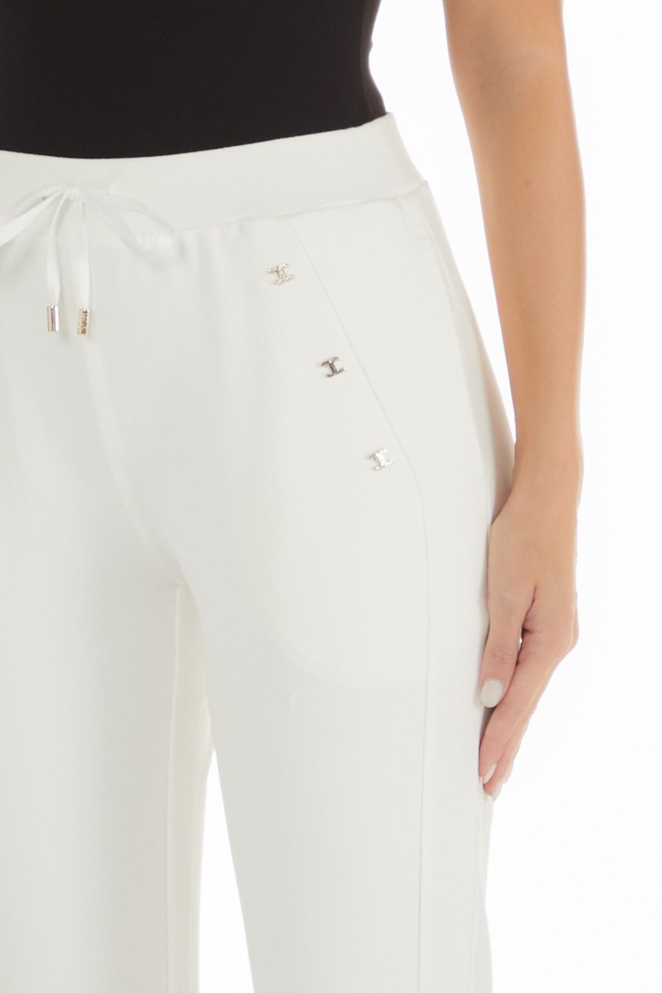 Pantaloni DAMA LIU JO cu siret IMBRACAMINTE LIU JO   