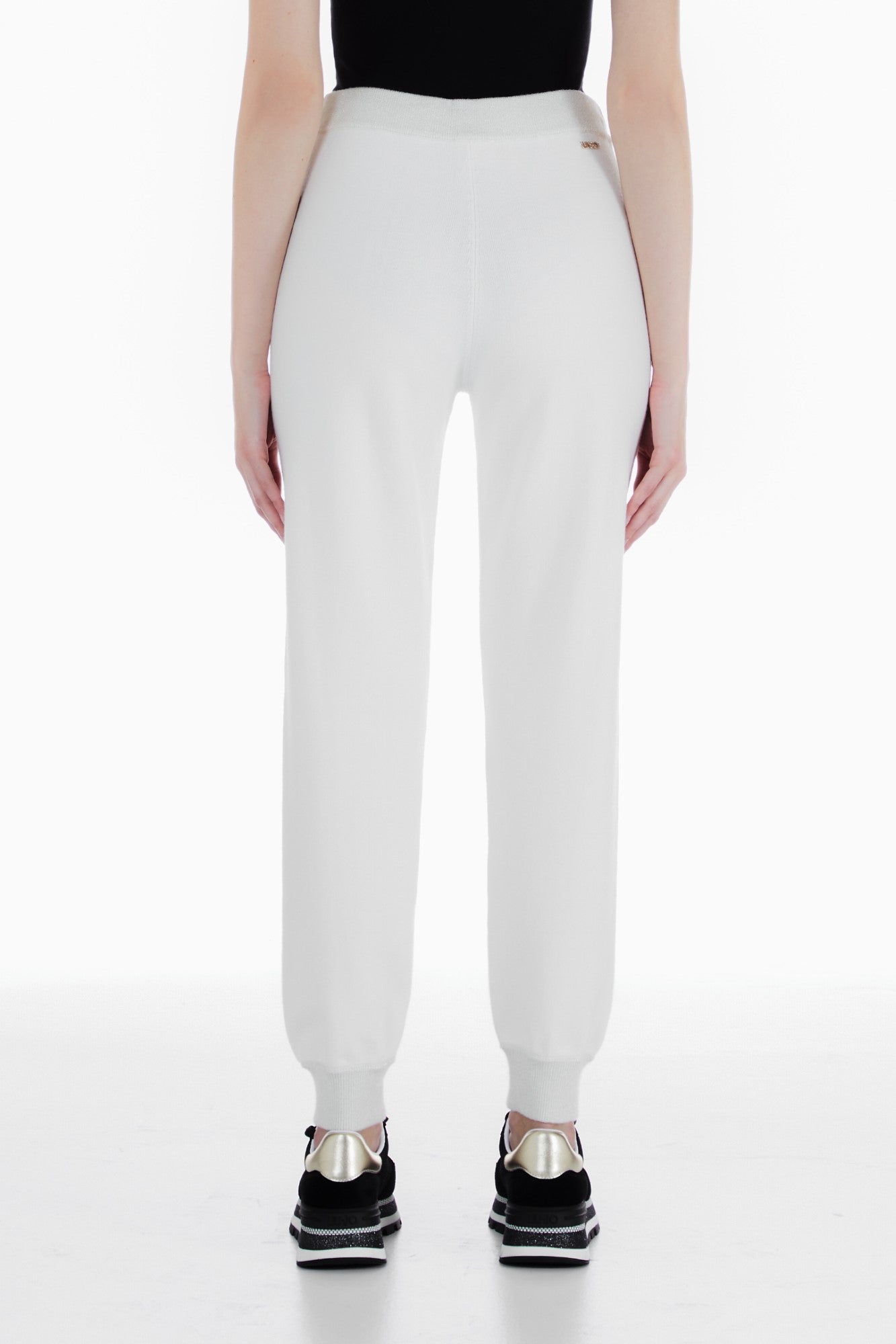 Pantaloni LIU JO de dama cu siret IMBRACAMINTE LIU JO   