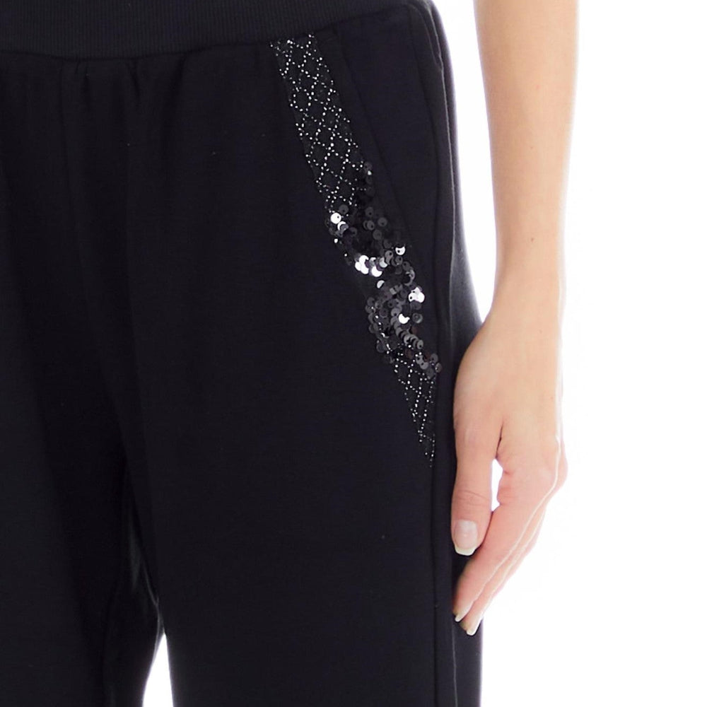 
                      
                        Pantaloni LIU JO de dama accesorizati la buzunare cu paiete IMBRACAMINTE LIU JO   
                      
                    