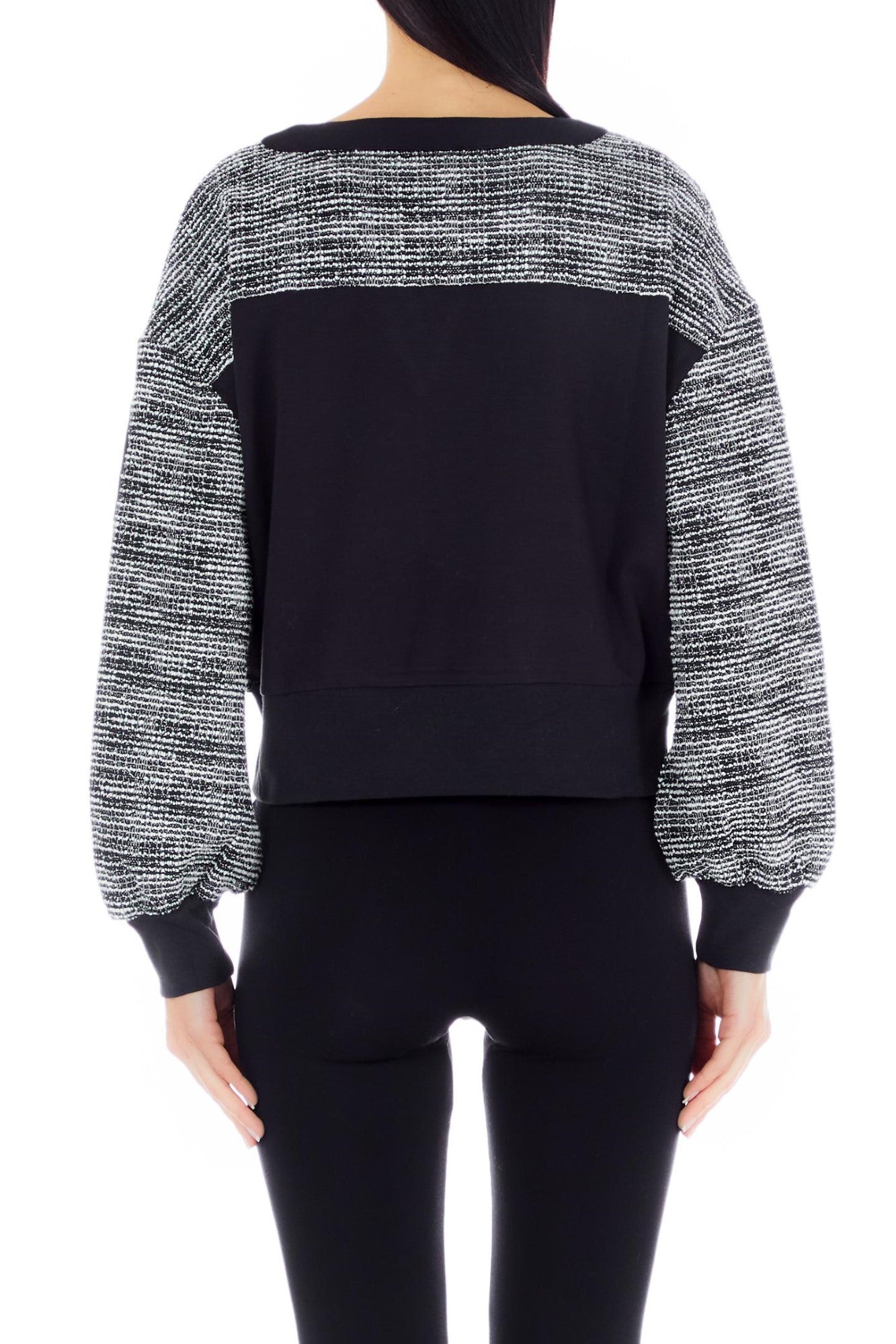 Bluza LIU JO de dama cu decolteu adanc in V IMBRACAMINTE LIU JO   