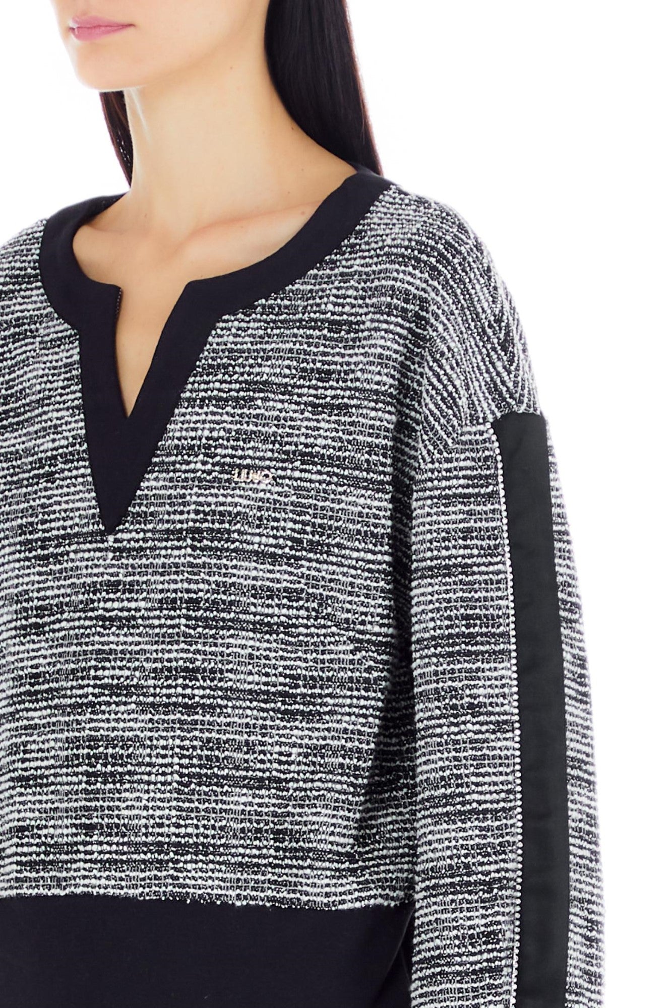 Bluza LIU JO de dama cu decolteu adanc in V IMBRACAMINTE LIU JO   
