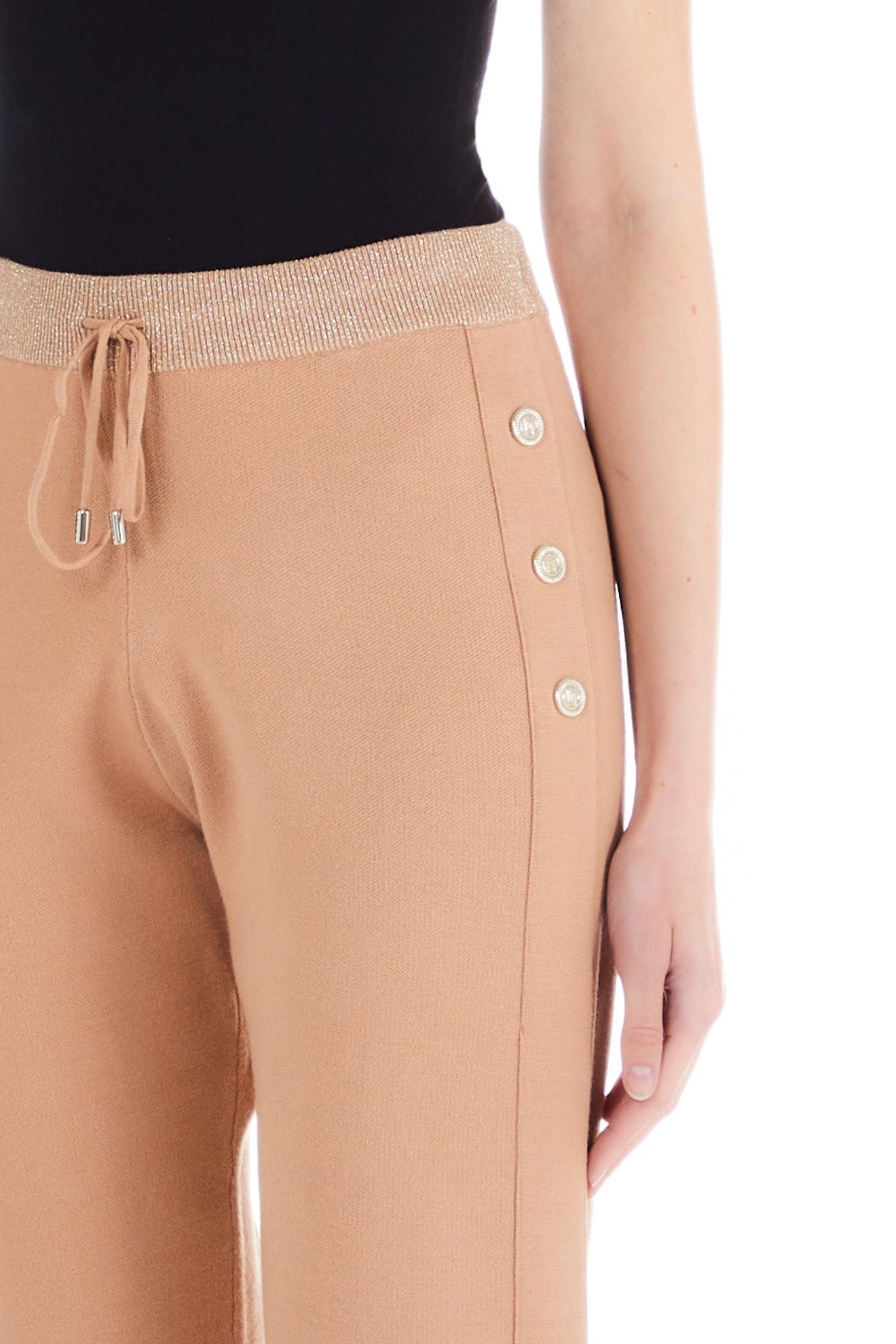 Pantaloni LIU JO de dama cu siret IMBRACAMINTE LIU JO   