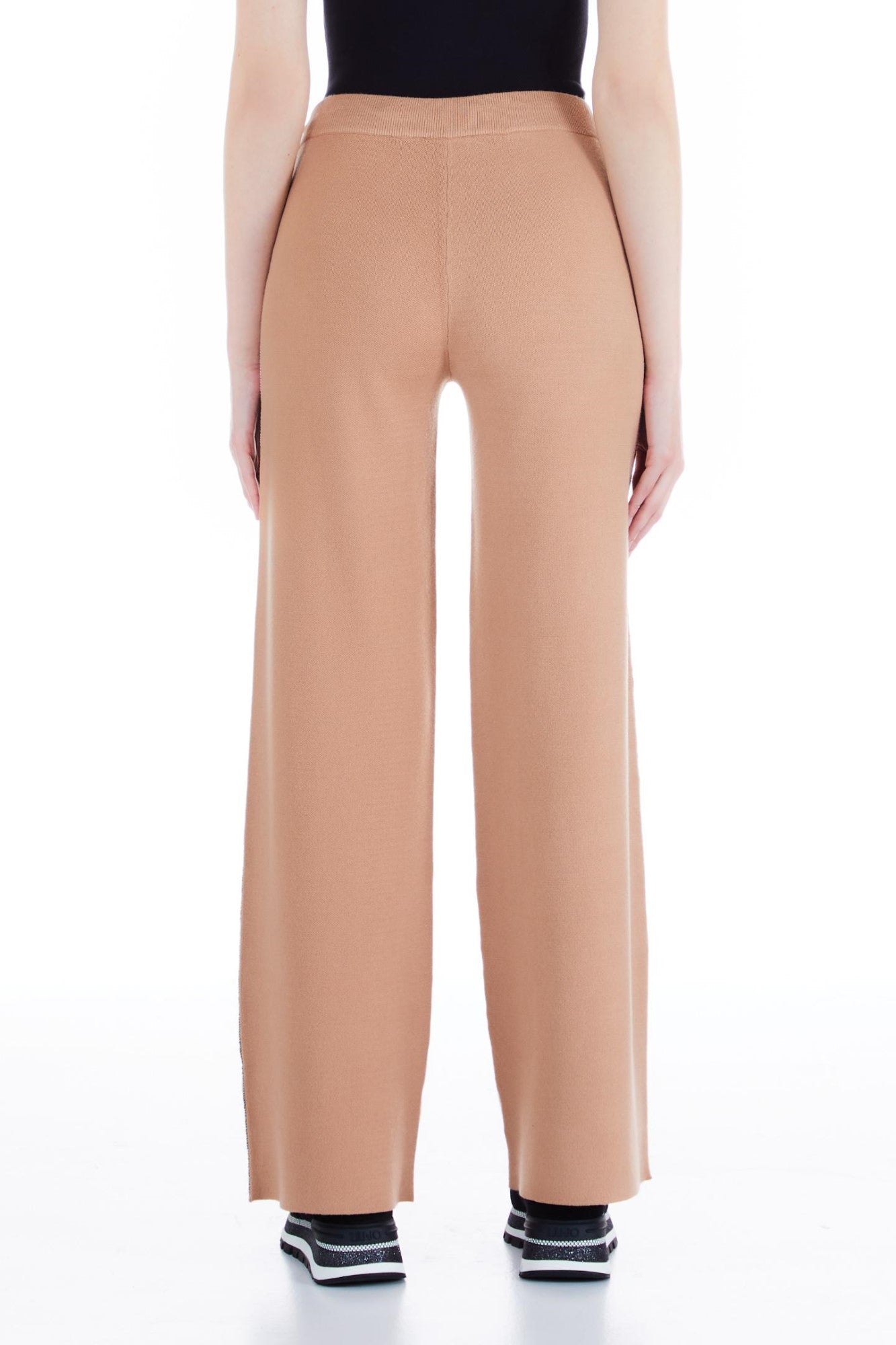 Pantaloni DAMA LIU JO evazati cu siret IMBRACAMINTE LIU JO   