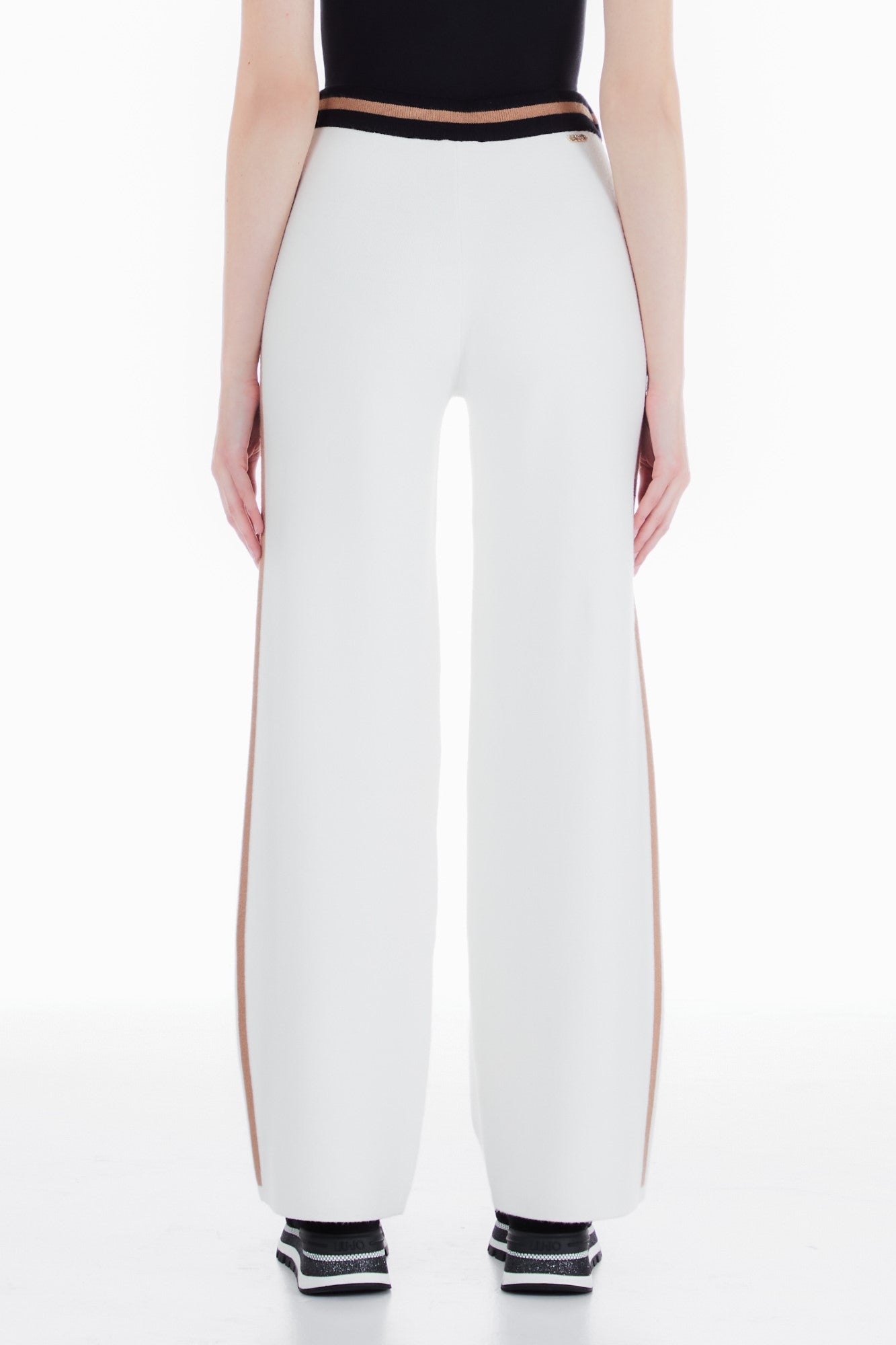 Pantaloni LIU JO de dama cu siret IMBRACAMINTE LIU JO   