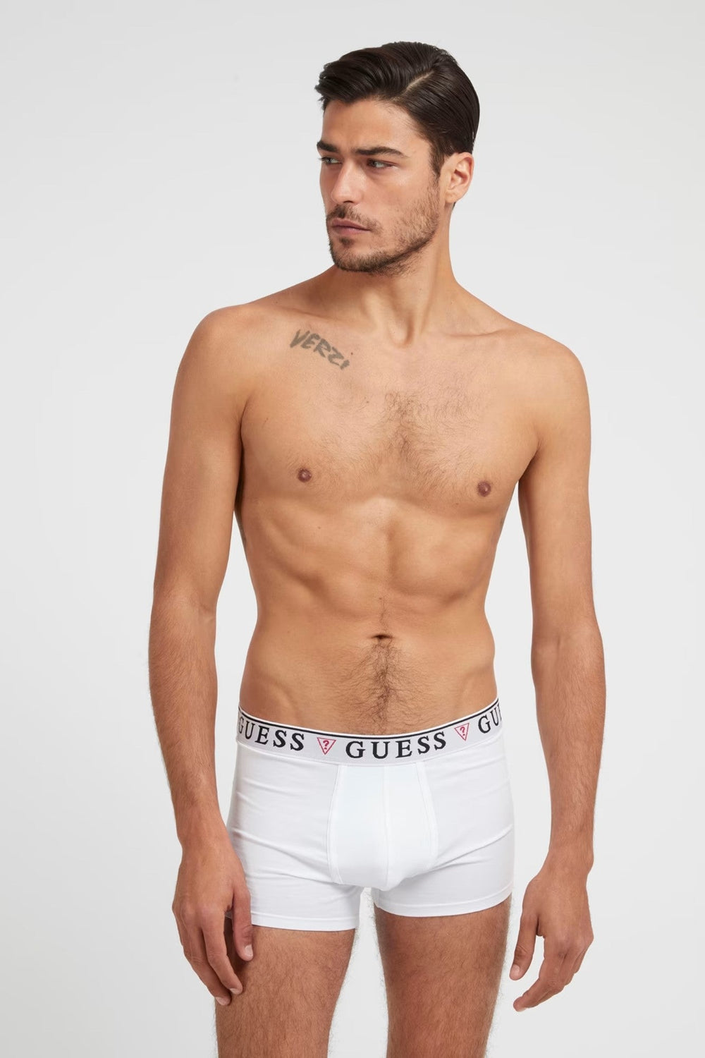Lenjerie Corp barbateasca GUESS din bumbac IMBRACAMINTE GUESS Alb S 7622078851006