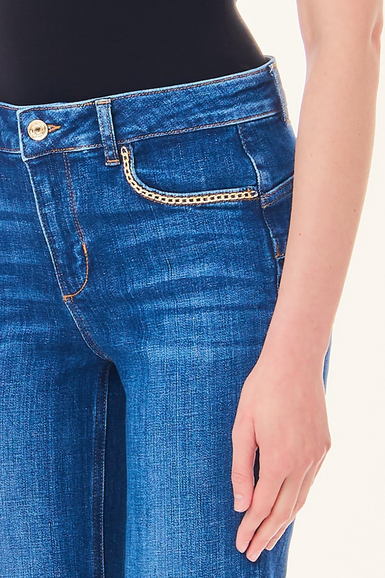 Pantaloni LIU JO denim IMBRACAMINTE LIU JO   