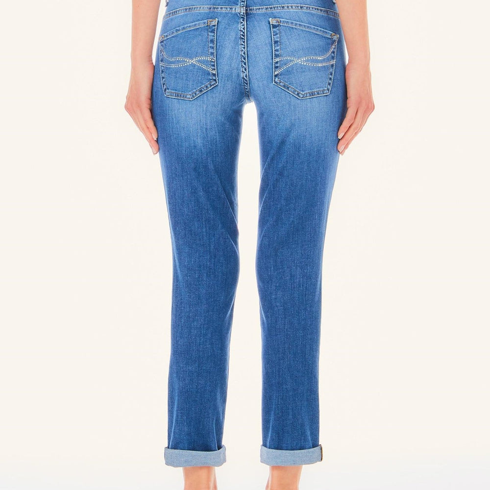 
                      
                        Pantaloni Denim LIU JO cu strasuri nasture si fermoar IMBRACAMINTE LIU JO   
                      
                    