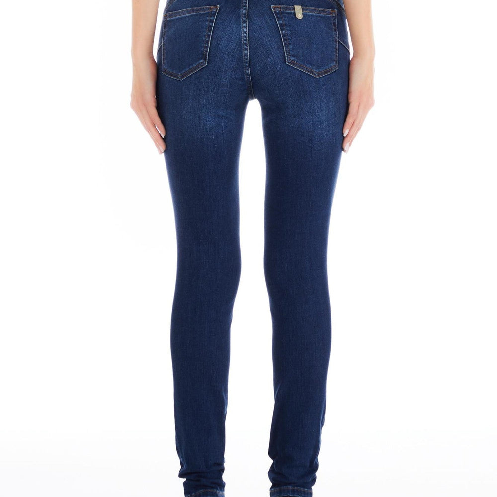 
                      
                        Pantaloni DAMA LIU JO Skinny Cu Talie Medie si cu perle la buzunare IMBRACAMINTE LIU JO   
                      
                    
