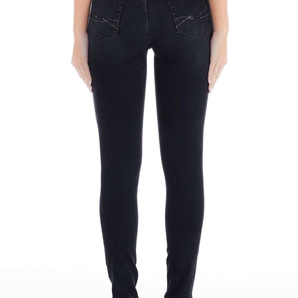
                      
                        Pantaloni Denim DAMA LIU JO Cu Talie Inalta Si Cigarette Fit IMBRACAMINTE LIU JO   
                      
                    