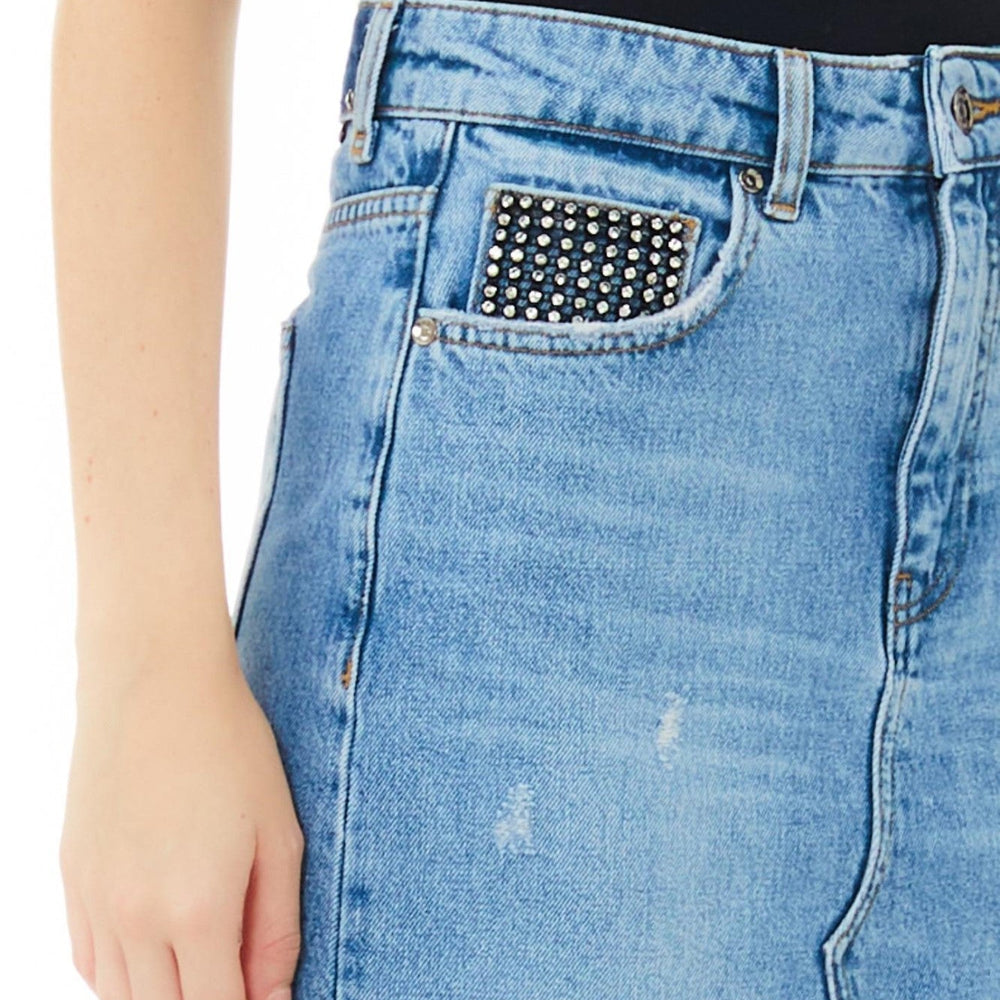 
                      
                        Fusta LIU JO denim midi cu crapatura in partea din fata IMBRACAMINTE LIU JO   
                      
                    