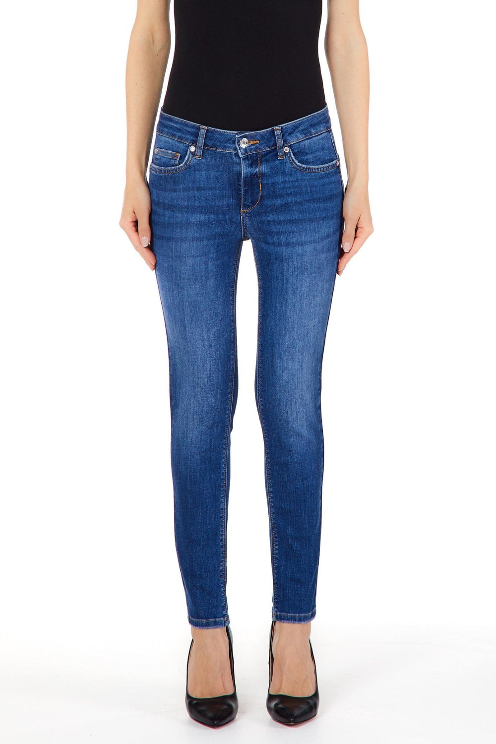 Pantaloni Denim LIU JO Skinny Fit Bottom UP PANTALONI DENIM LIU JO Albastru 24 8055130238771