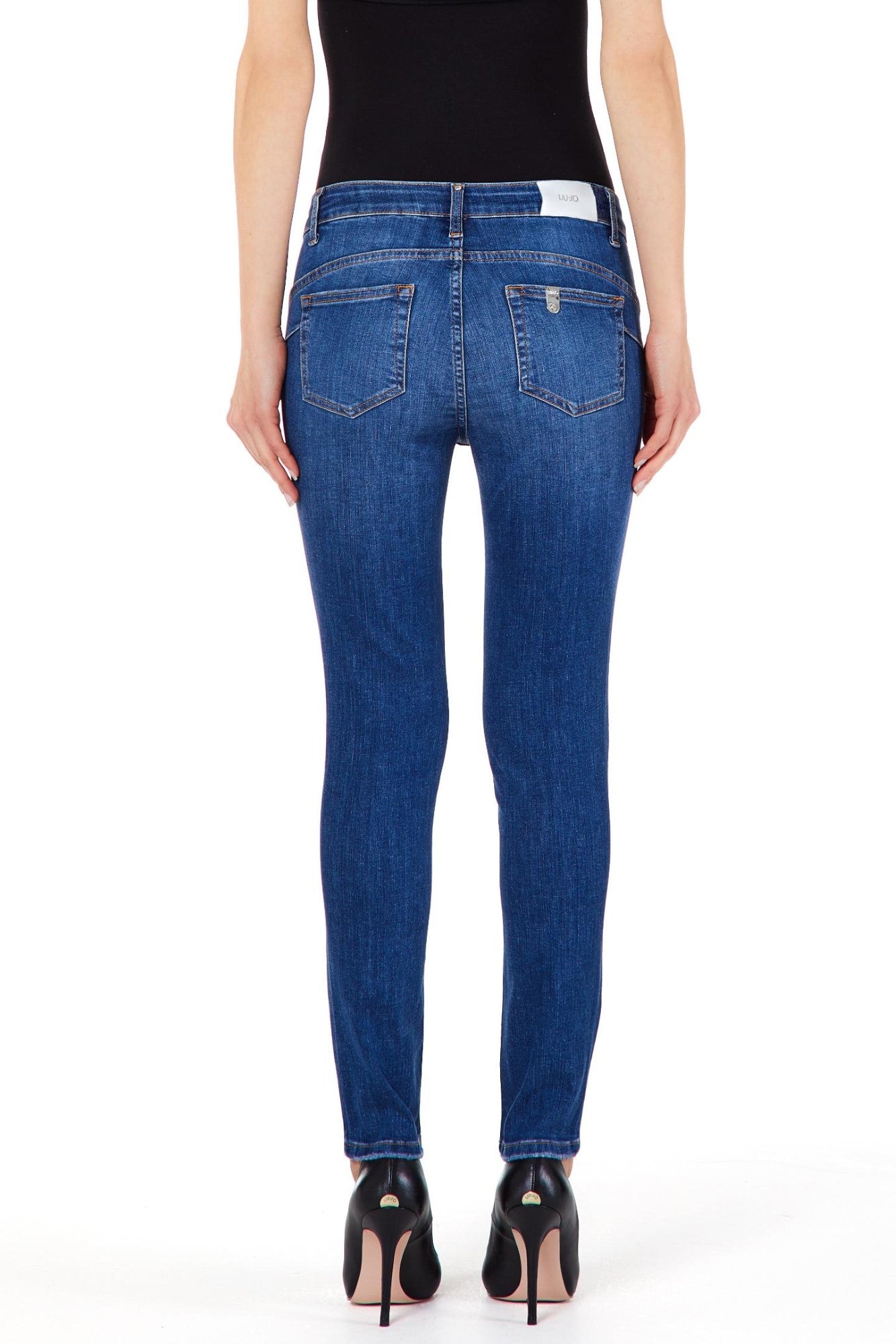 Pantaloni Denim LIU JO Skinny Fit Bottom UP PANTALONI DENIM LIU JO   