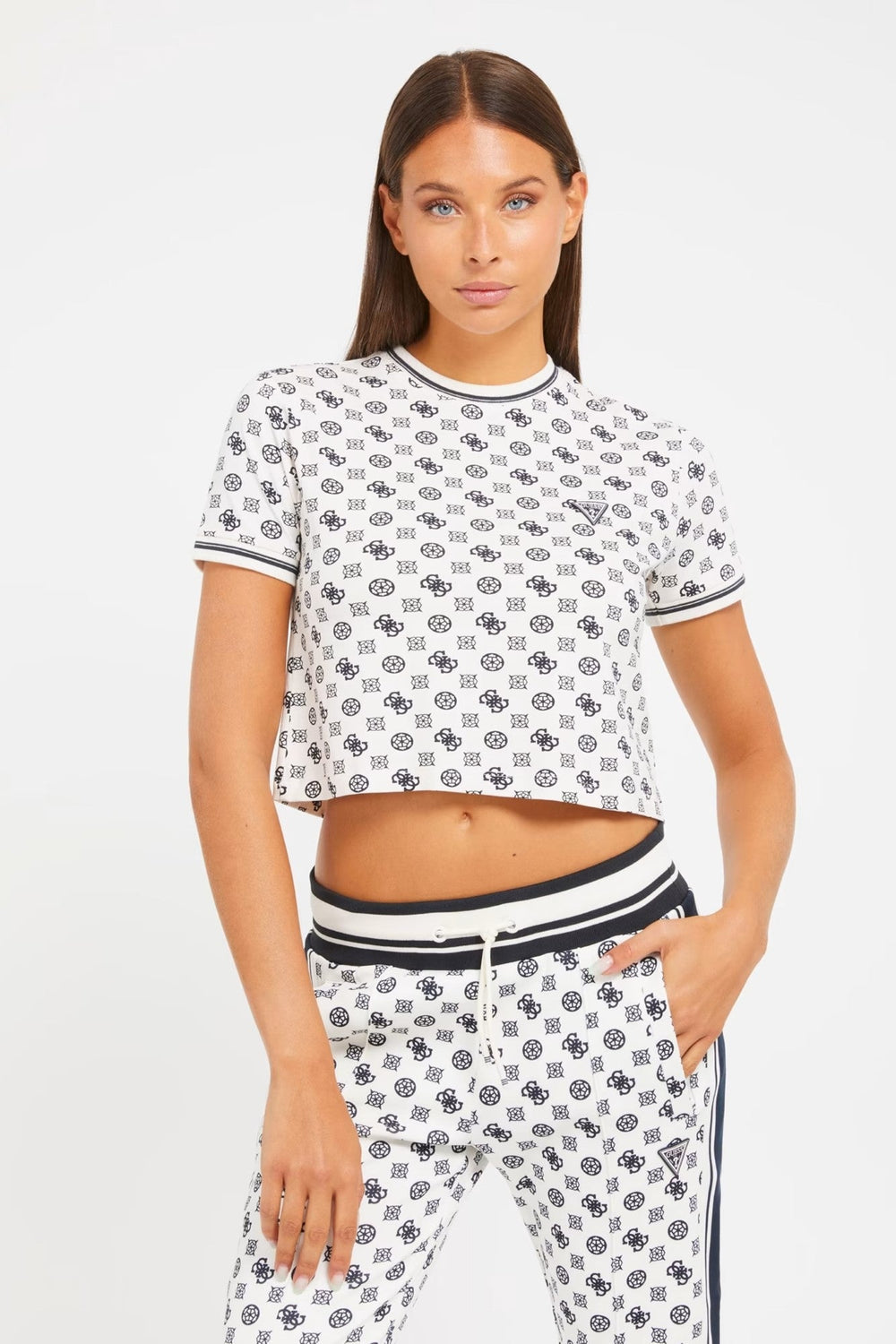 Tricou GUESS cu imprimeu IMBRACAMINTE GUESS Multicolor XS 7622336538496