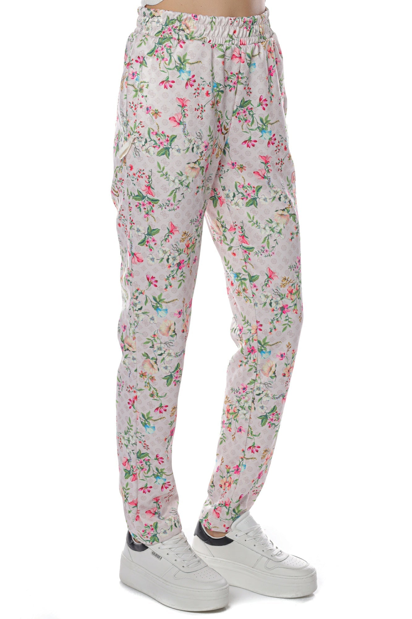 Pantaloni cu print floral UB10V3GB13FL04Q