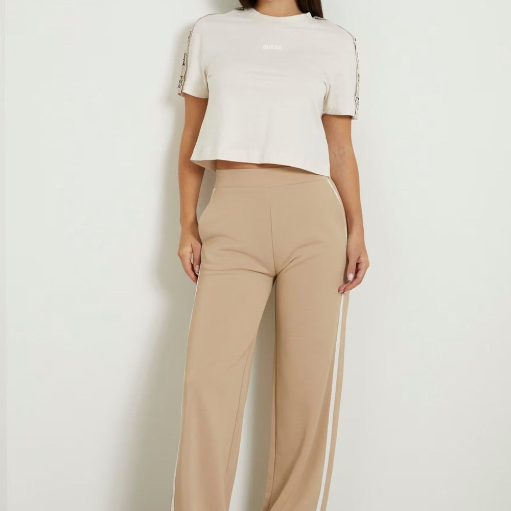 
                      
                        Pantaloni GUESS Dama Cu Talie Medie Si Drepti Model Jogger IMBRACAMINTE GUESS   
                      
                    
