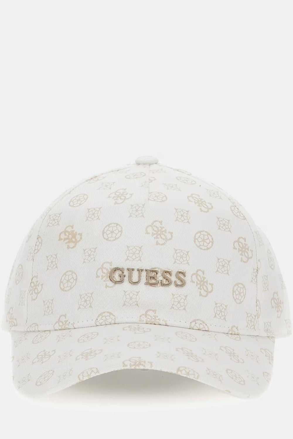 Sapca GUESS Dama Cu Logo Imprimat Si Logo Scris Frontal ACCESORII GUESS Alb ONE 762610113469