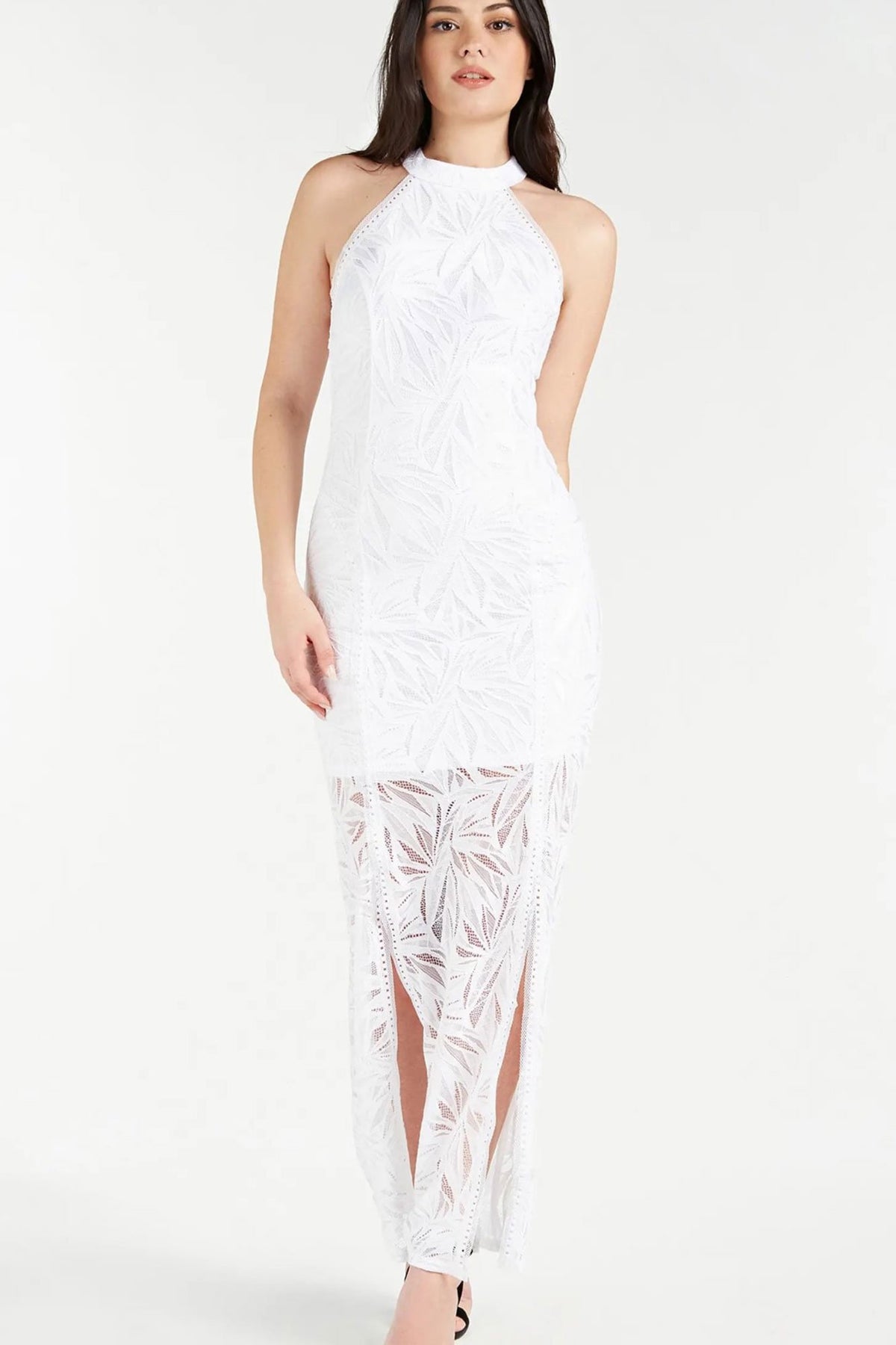 Rochie GUESS UB10W0GK1NK9QP0 ROCHII GUESS Alb XS SS20