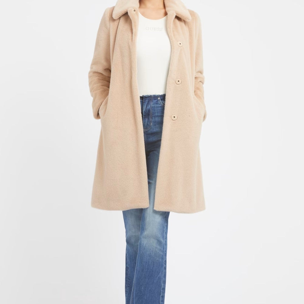 
                      
                        Blana Artificiala Guess De Dama Cu Inchidere Pe Capse IMBRACAMINTE GUESS   
                      
                    