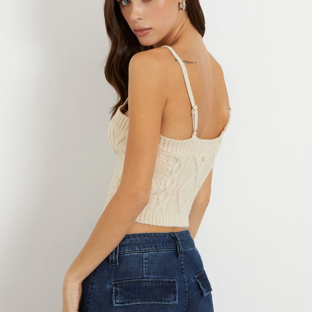
                      
                        Top Guess De Dama Tricot Cu Barete Subtiri IMBRACAMINTE GUESS   
                      
                    